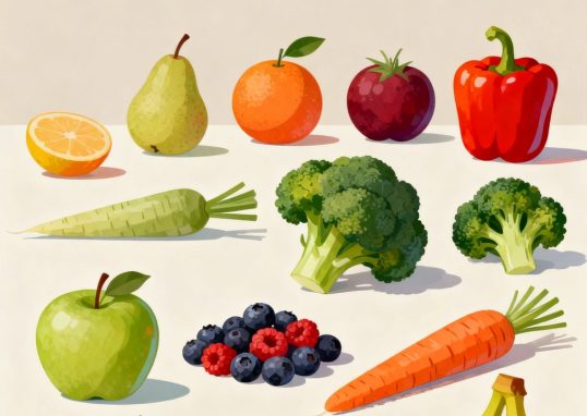 Wartość odżywcza warzyw i owoców